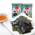 【食新食异】九日牌海苔韩国式进口零食儿童食品原味烧低盐烤紫菜即食海苔40包